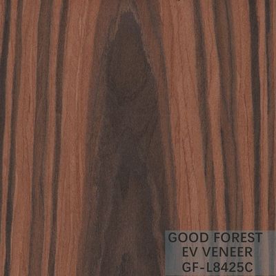 Service machiné de Santos Rose Wood Crown Cut Customized de placage