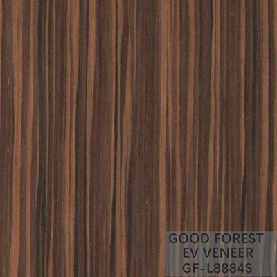 Service adapté aux besoins du client par grain de Santos Rose Engineered Wood Veneer Straight