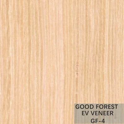 Le placage en bois machiné composé de fantaisie a reconstitué le grain droit d'abricot
