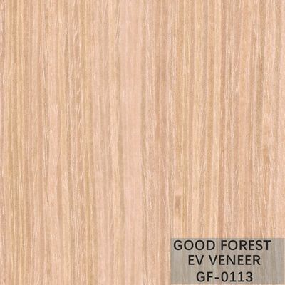 Le placage en bois machiné composé de fantaisie a reconstitué le grain droit d'abricot