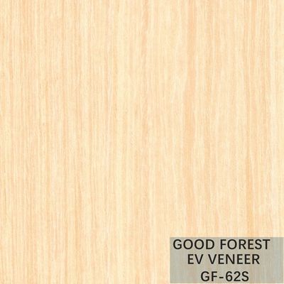 Le placage en bois machiné composé de fantaisie a reconstitué le grain droit d'abricot