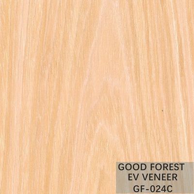 Le jaune a recomposé l'abricot en bois machiné de placage pour le visage de Cabinet