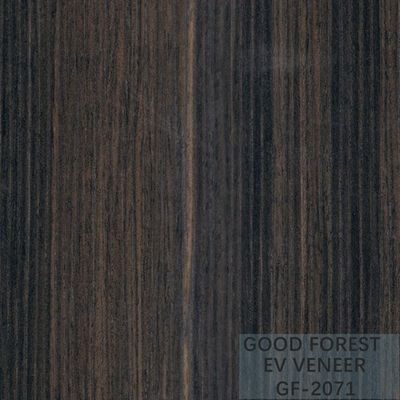 La fantaisie en bois foncée fumée de placage a machiné les stratifiés décoratifs