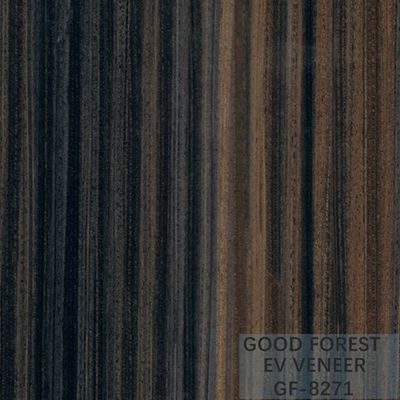 La fantaisie en bois foncée fumée de placage a machiné les stratifiés décoratifs