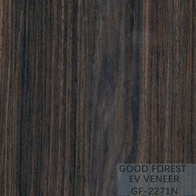 La fantaisie en bois foncée fumée de placage a machiné les stratifiés décoratifs