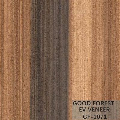 La fantaisie en bois foncée fumée de placage a machiné les stratifiés décoratifs