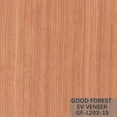 Grain vertical de Cherry Engineered Wood Veneer Recomposed d'Américain d'OEM