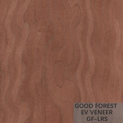 Grain vertical de Cherry Engineered Wood Veneer Recomposed d'Américain d'OEM