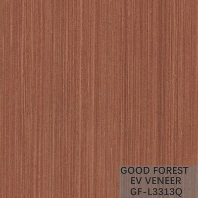 Grain vertical de Cherry Engineered Wood Veneer Recomposed d'Américain d'OEM