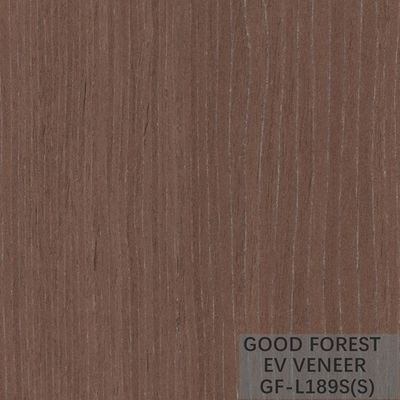 Grain vertical de Cherry Engineered Wood Veneer Recomposed d'Américain d'OEM