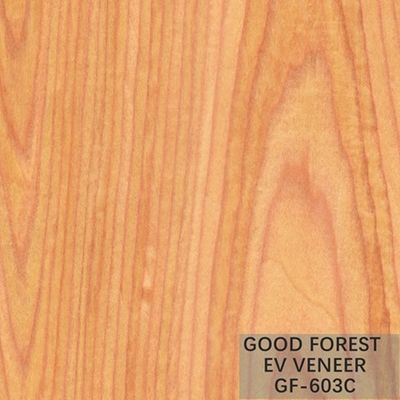 Les meubles d'ODM ont machiné la couronne en bois de Veneere ont coupé l'Américain Cherry Veneer