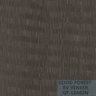 EV a coloré les panneaux en bois décoratifs de placage de placage de perle irrégulière en bois de texture