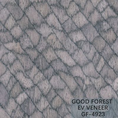 EV a coloré les panneaux en bois décoratifs de placage de placage de perle irrégulière en bois de texture