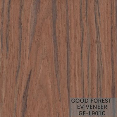 Le bois fait sur commande machiné de Padauk plaquent décoratif reconstitué