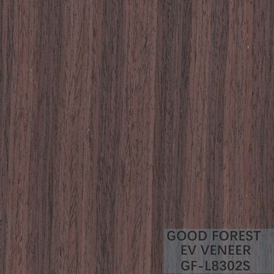 Le bois fait sur commande machiné de Padauk plaquent décoratif reconstitué