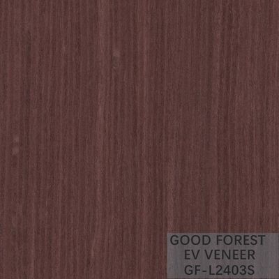 Le bois fait sur commande machiné de Padauk plaquent décoratif reconstitué