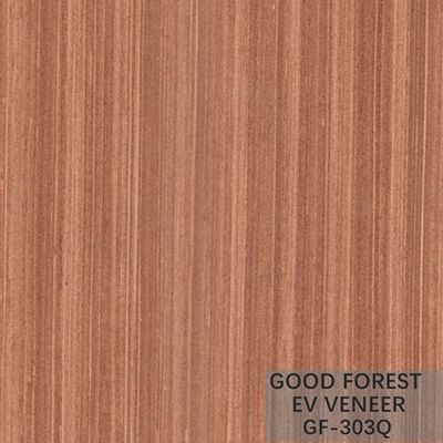 Le placage en bois fait sur commande machiné lambrisse la texture irrégulière pour l'OIN de décoration