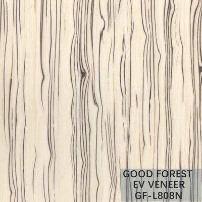Le placage en bois fait sur commande machiné lambrisse la texture irrégulière pour l'OIN de décoration