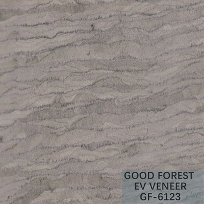Le placage en bois fait sur commande machiné lambrisse la texture irrégulière pour l'OIN de décoration