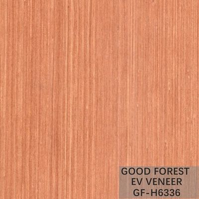 Le placage en bois fait sur commande machiné lambrisse la texture irrégulière pour l'OIN de décoration