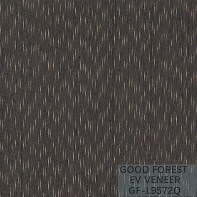 Le placage en bois fait sur commande machiné lambrisse la texture irrégulière pour l'OIN de décoration