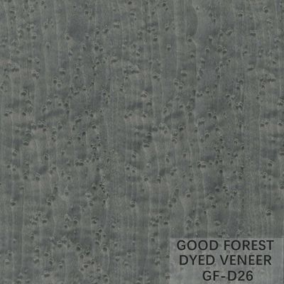 Les oiseaux d'OEM observent le placage en bois teint Burl Grain Color Customization
