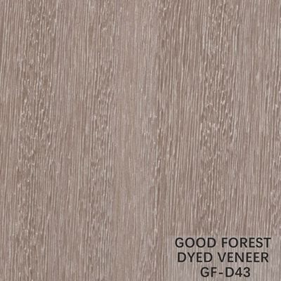 Parqueter la couleur en bois teinte de Brown de contreplaqué de placage/placage de Wenge