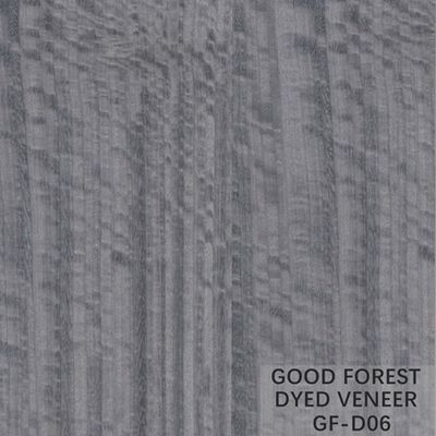 L'OEM a teint le placage en bois adapté/Grey Eucalyptus Veneer Special aux besoins du client