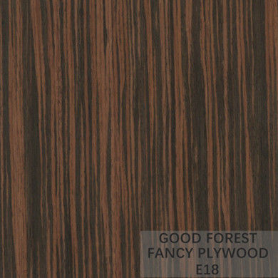 Le panneau de fantaisie de contreplaqué d'ODM a adapté Ebony Veneer Plywood Panel aux besoins du client