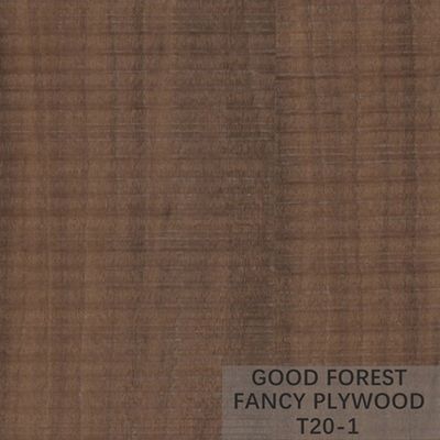 Avantage approximatif de protection de l'environnement de contreplaqué de placage de Wenge de fantaisie