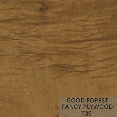 Placage adapté aux besoins du client de canal radiculaire de Burl Veneer Plywood Board Fancy