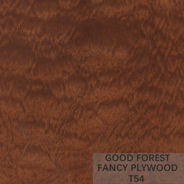 Placage adapté aux besoins du client de canal radiculaire de Burl Veneer Plywood Board Fancy