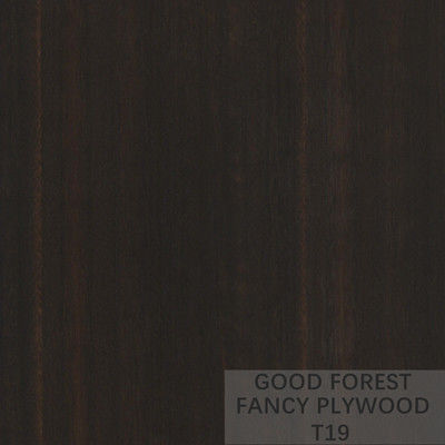 Panneau de fantaisie de contreplaqué de placage d'eucalyptus pour des Cabinets/meubles faits sur commande