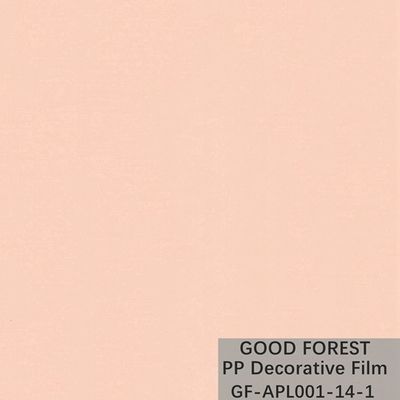 Film décoratif du fond de polypropylène de grain de satin de film d'OEM pp