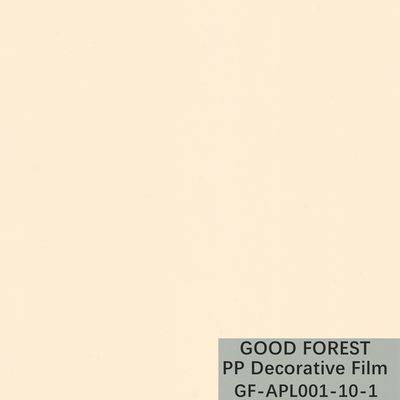 Film décoratif du fond de polypropylène de grain de satin de film d'OEM pp