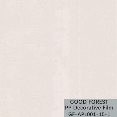 Film décoratif du fond de polypropylène de grain de satin de film d'OEM pp