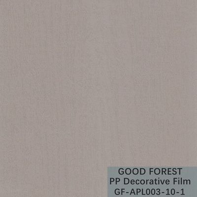 Grain en bois d'épine de série pure dégradable de film décoratif de pp insipide