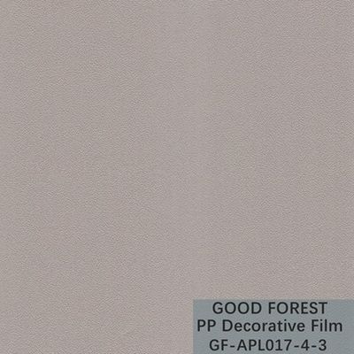 Catégorie décorative de protection de l'environnement de grain de Pamir de film de polypropylène