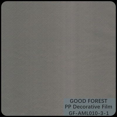 Le grain irrégulier métallisé décoratif de film de polypropylène a adapté aux besoins du client