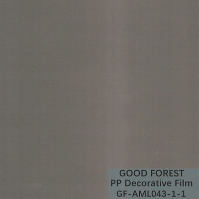 Film décoratif de la série pp en métal grain de fil d'aspiration de largeur de 1250mm/de 1260mm