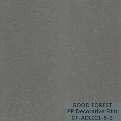 Film noir décoratif Naural dégradable Dermatoglyph de polypropylène