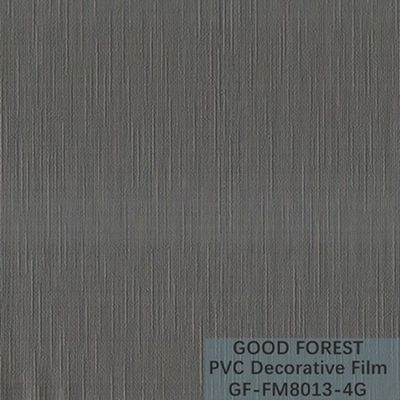 Film décoratif de PVC pour le type bonne fluidité de grain de tissu de meubles