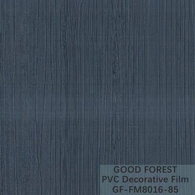 Film décoratif de PVC pour le type bonne fluidité de grain de tissu de meubles