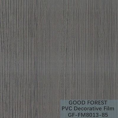 Film décoratif de PVC pour le type bonne fluidité de grain de tissu de meubles