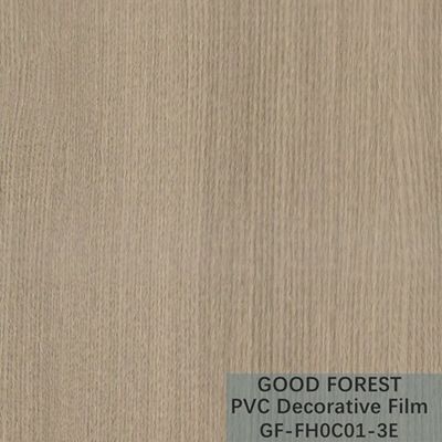 Film décoratif de PVC du trafic grain en bois d'épaisseur de 0,25 - de 0.60mm