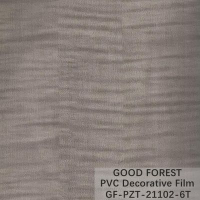 Film décoratif de PVC du trafic grain en bois d'épaisseur de 0,25 - de 0.60mm