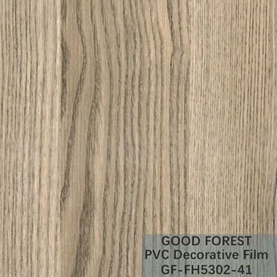 Film décoratif de PVC du trafic grain en bois d'épaisseur de 0,25 - de 0.60mm