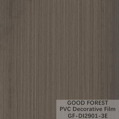 Film décoratif de PVC de séparation épaisseur Grey Color foncé de 0.25mm - de 0.60mm
