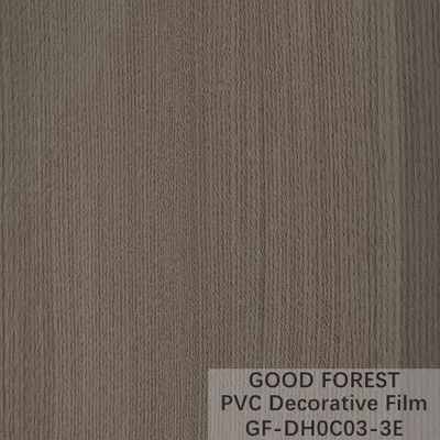 Film décoratif de PVC de séparation épaisseur Grey Color foncé de 0.25mm - de 0.60mm