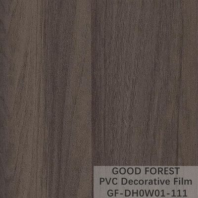 Film décoratif de PVC de séparation épaisseur Grey Color foncé de 0.25mm - de 0.60mm
